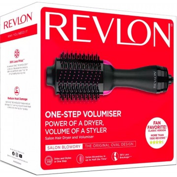 Revlon RVDR5222E Ηλεκτρική Βούρτσα One-Step Volumiser με Αέρα για Ίσιωμα και Μπούκλες 1100W